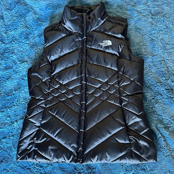 The North Face Jackets & Blazers - The North Face 550 Down Puffer Vest - Black - Size S